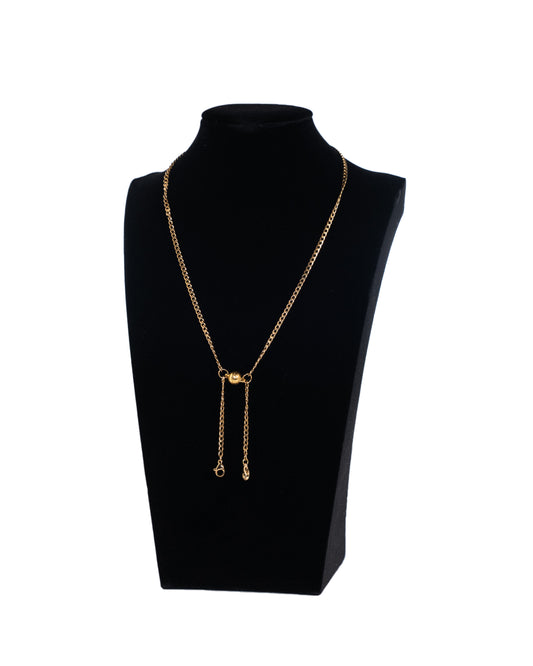 Gold Magnetic Clasping Earplug Necklace Attachment - HearRingz