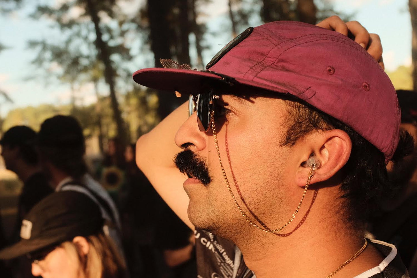 Silver HearRingz Earplug Glasses Attachments