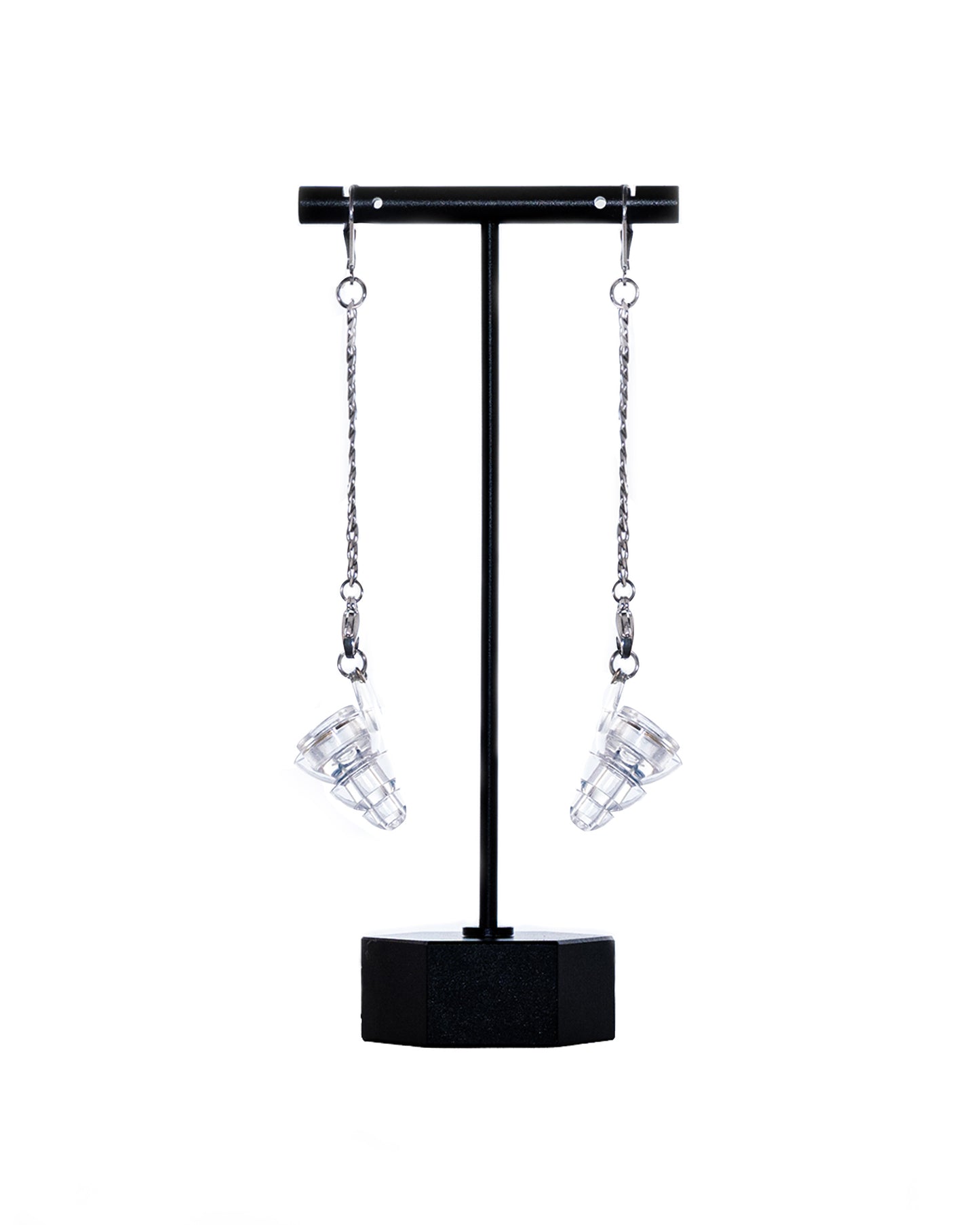 Earplug Earrings High Fidelity HearRingz - Silver